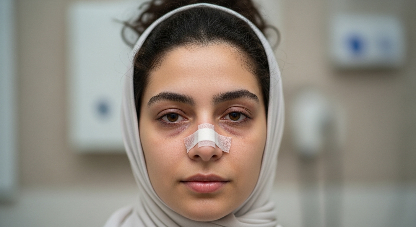 عوارض شایع بعد از رینوپلاستی + راهنمای مدیریت آنها | از درد تا ورم و تنفس